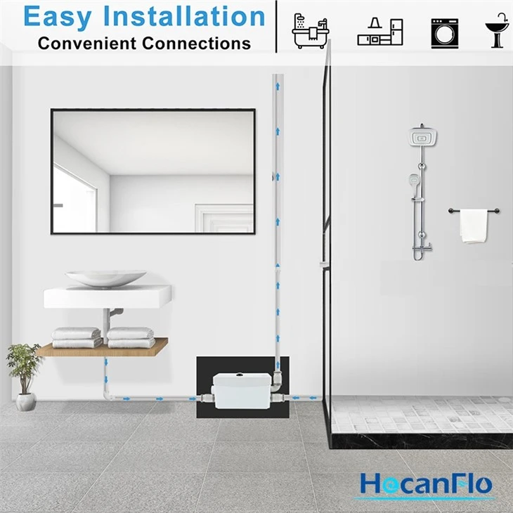 Macerator Pump For Wash Basin